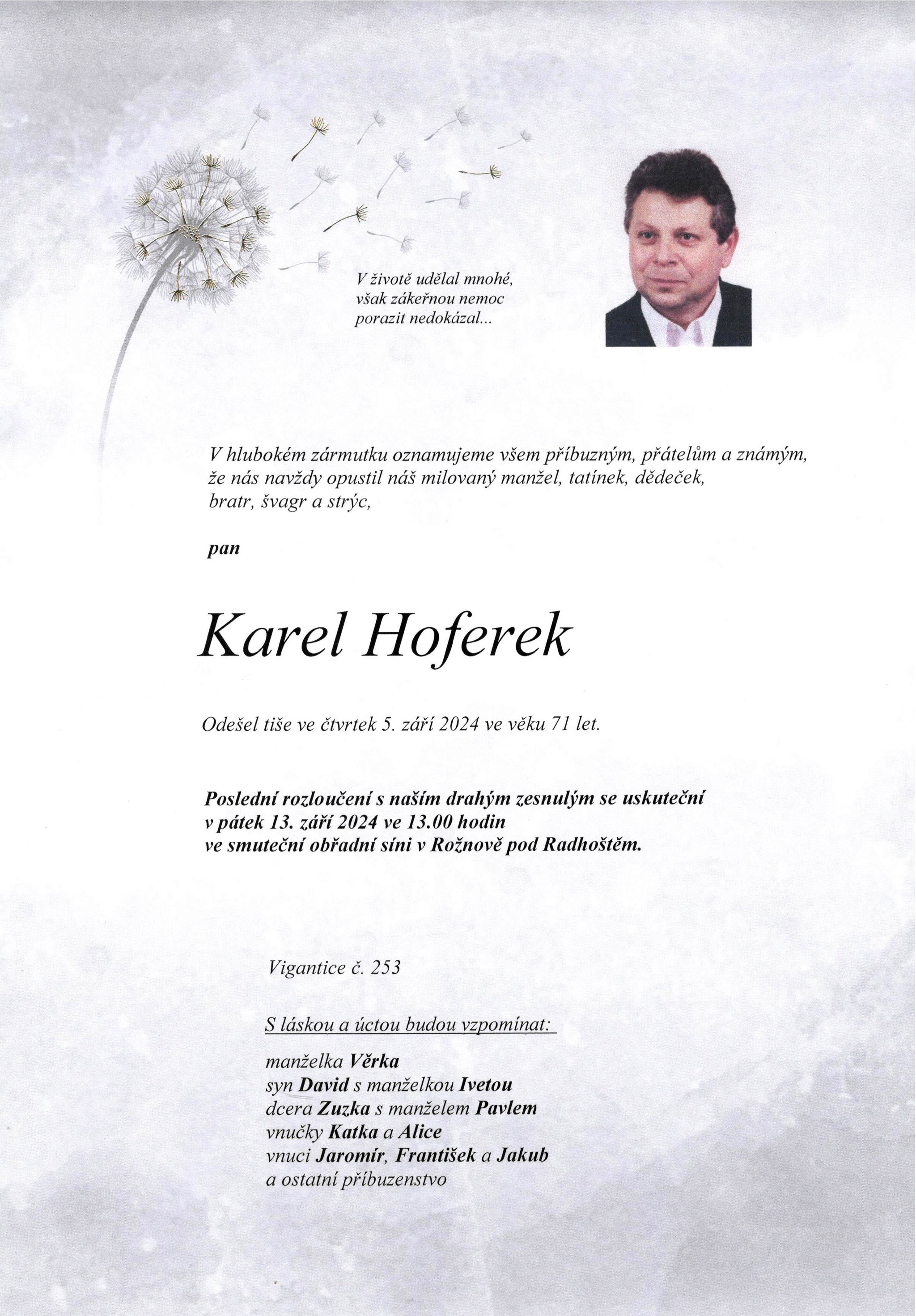 Karel Hoferek