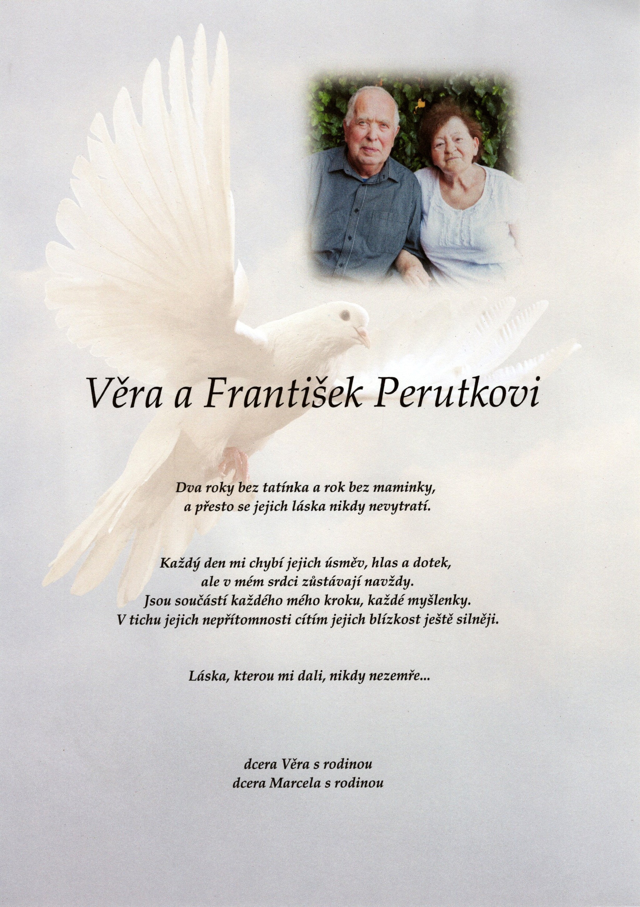 Věra a František Perutkovi