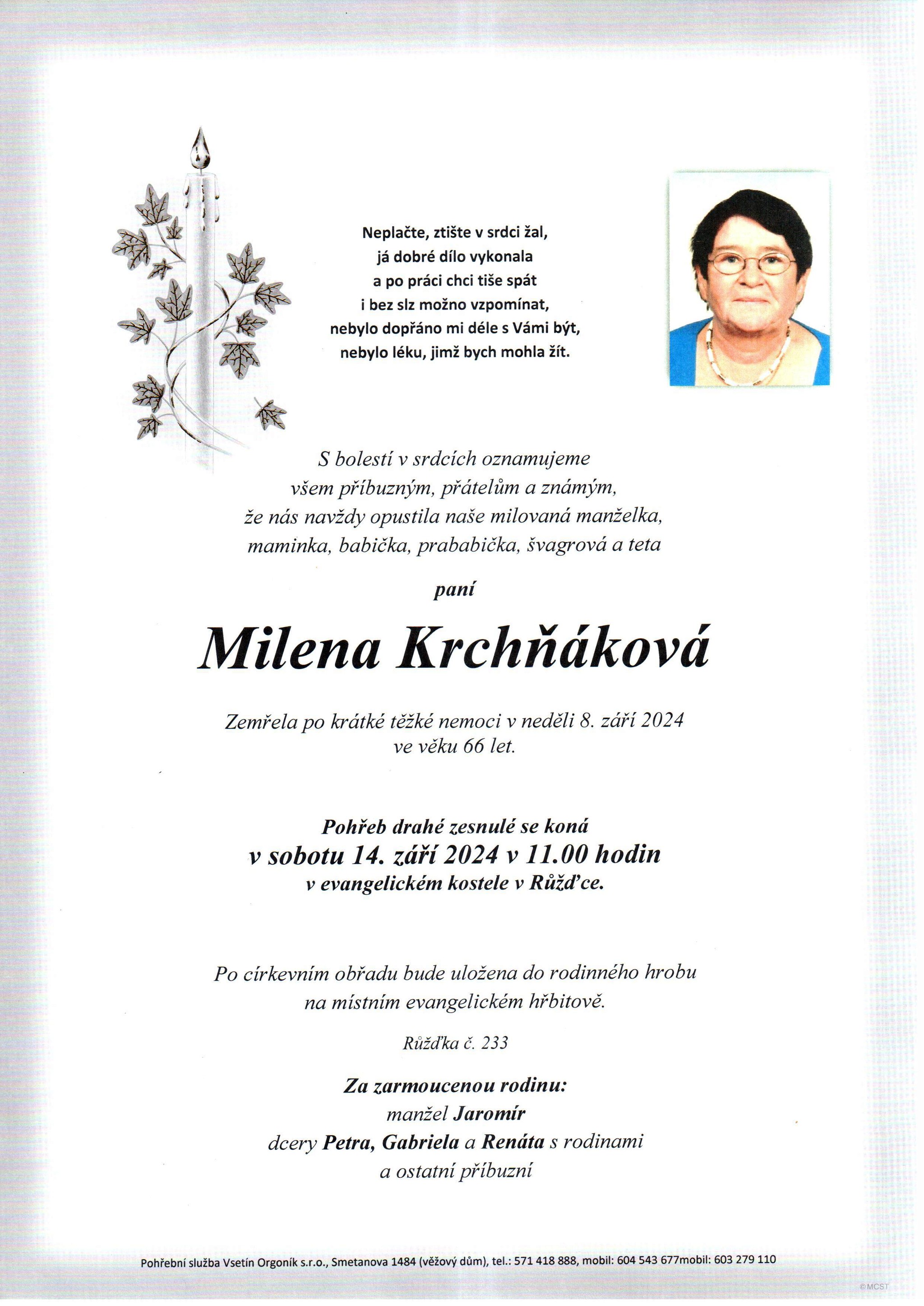 Milena Krchňáková