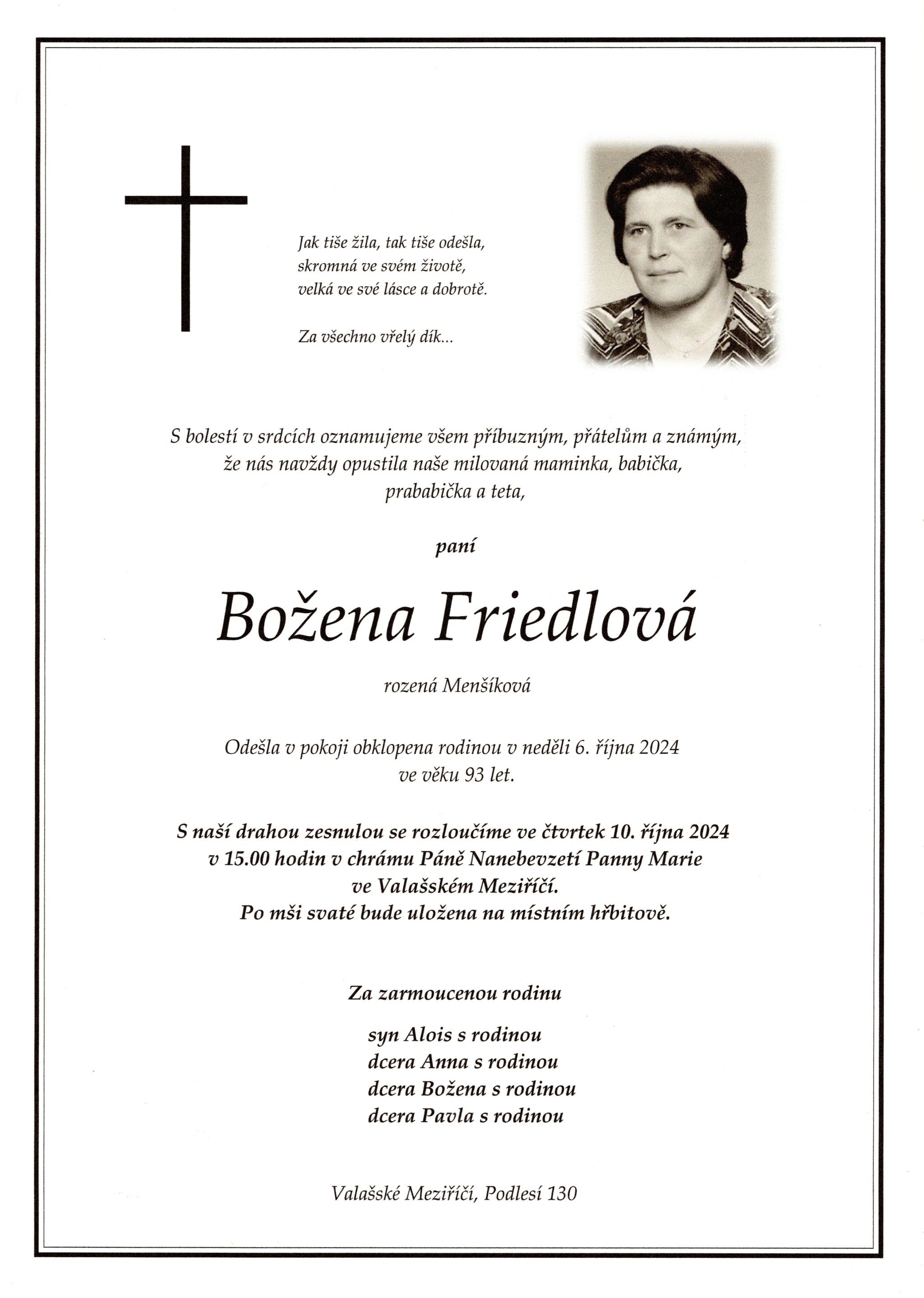 Božena Friedlová