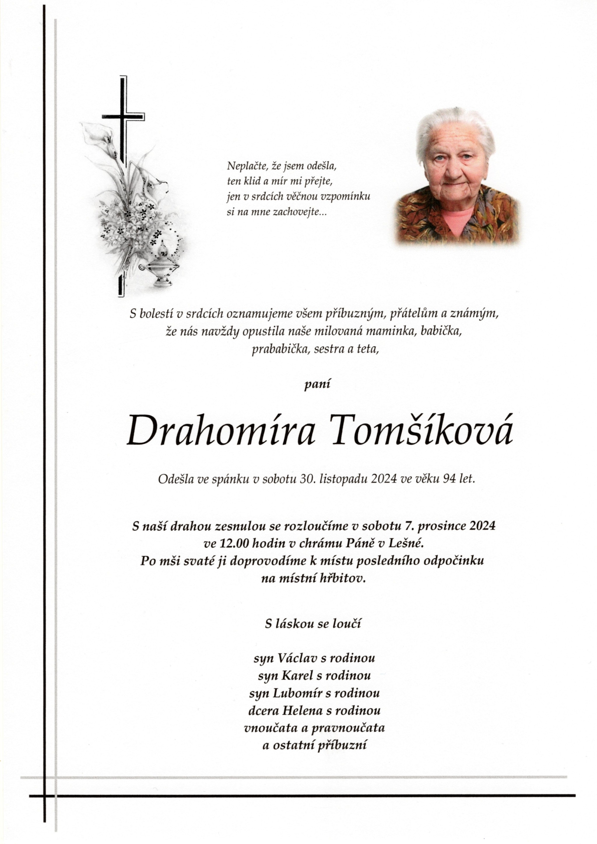 Drahomíra Tomšíková