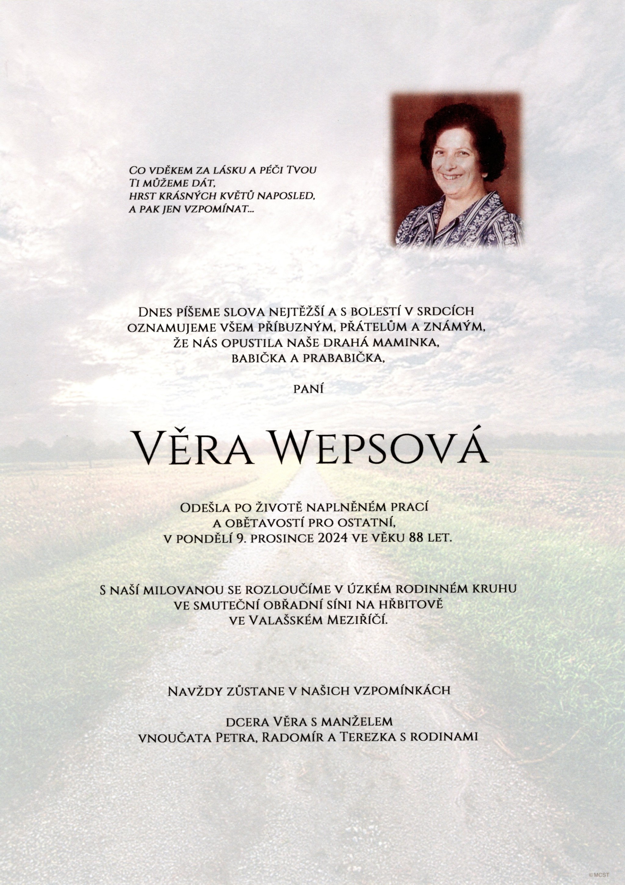 Věra Wepsová