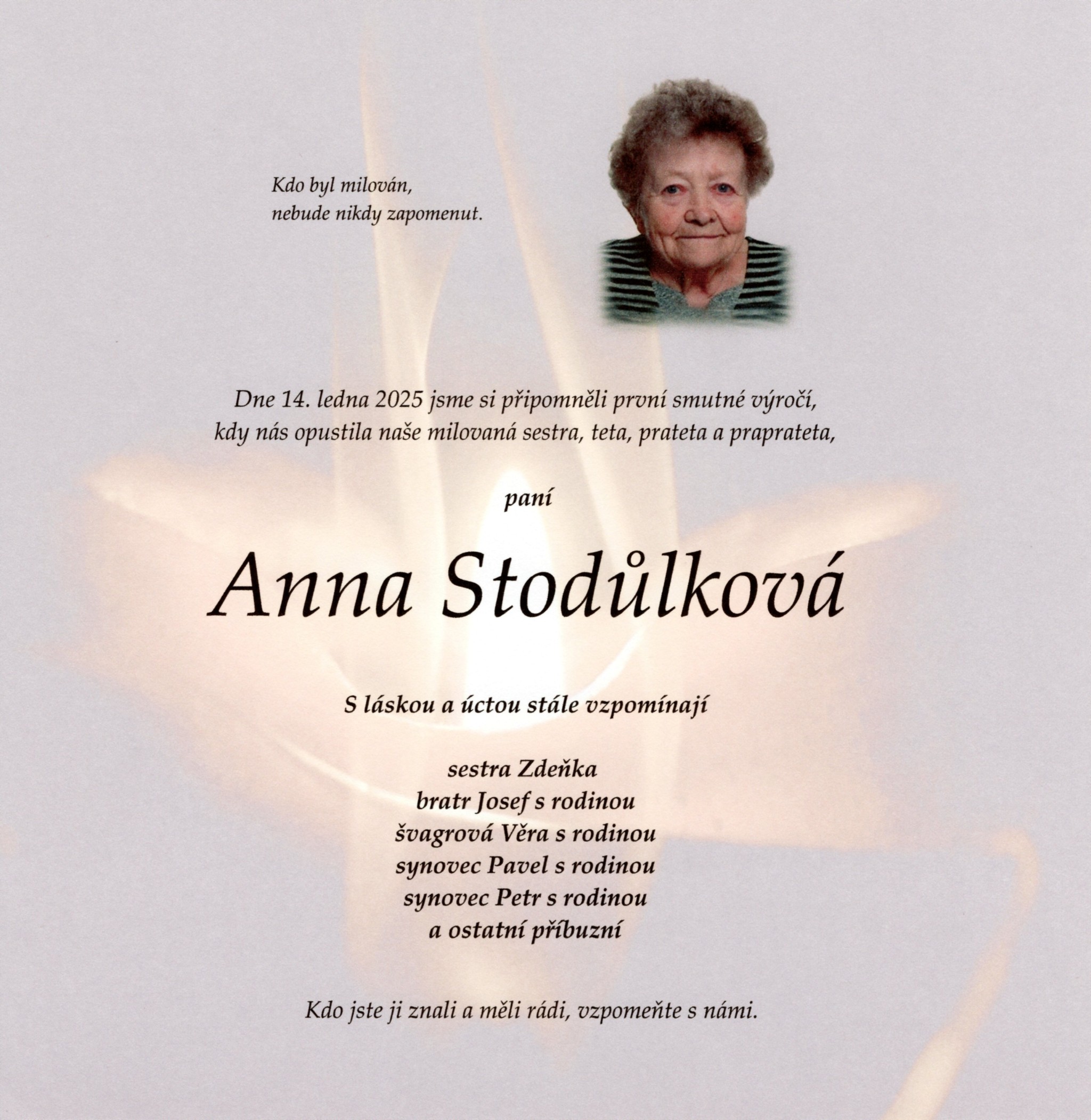 Anna Stodůlková