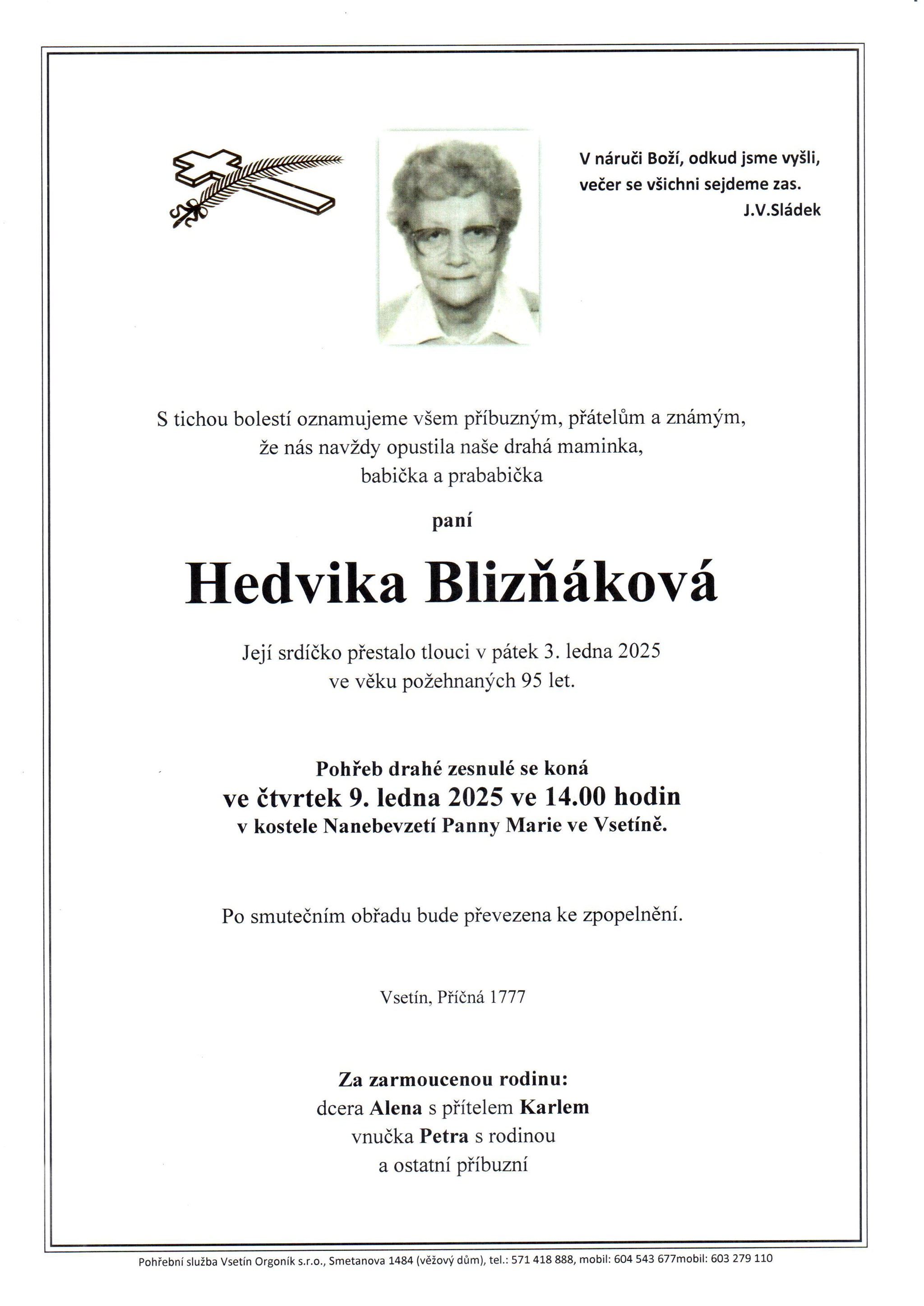 Hedvika Blizňáková