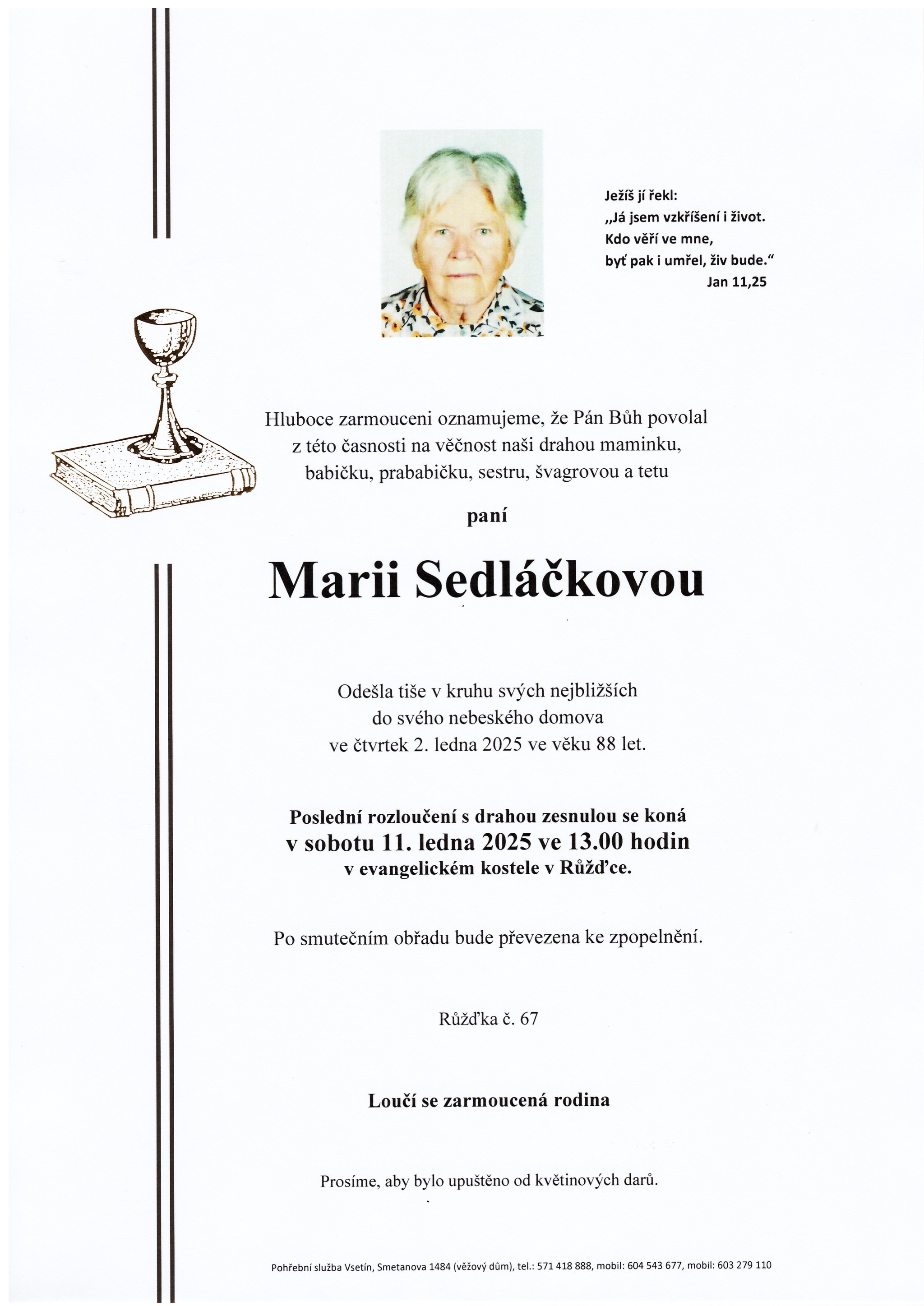 Marie Sedláčková