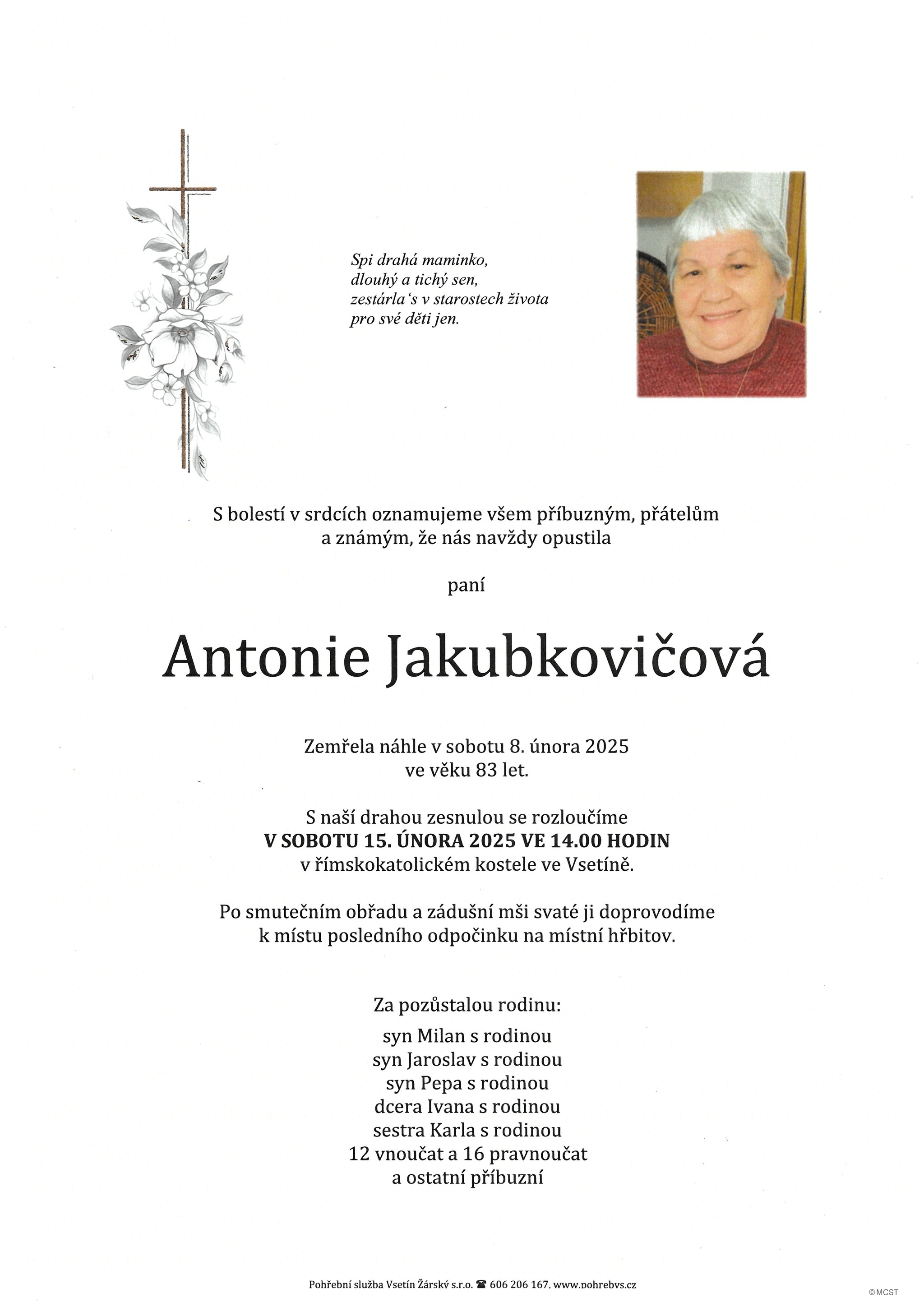 Antonie Jakubkovičová