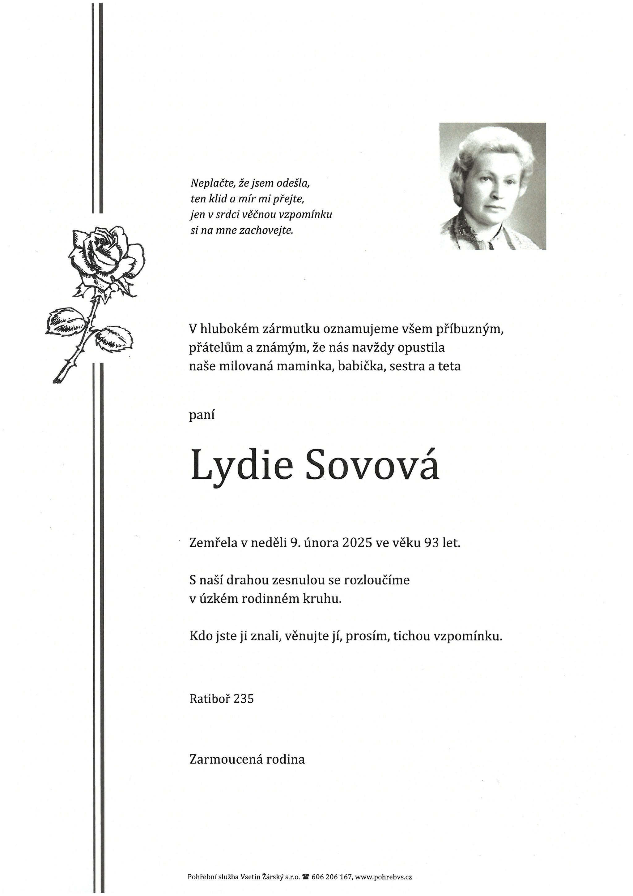 Lydie Sovová