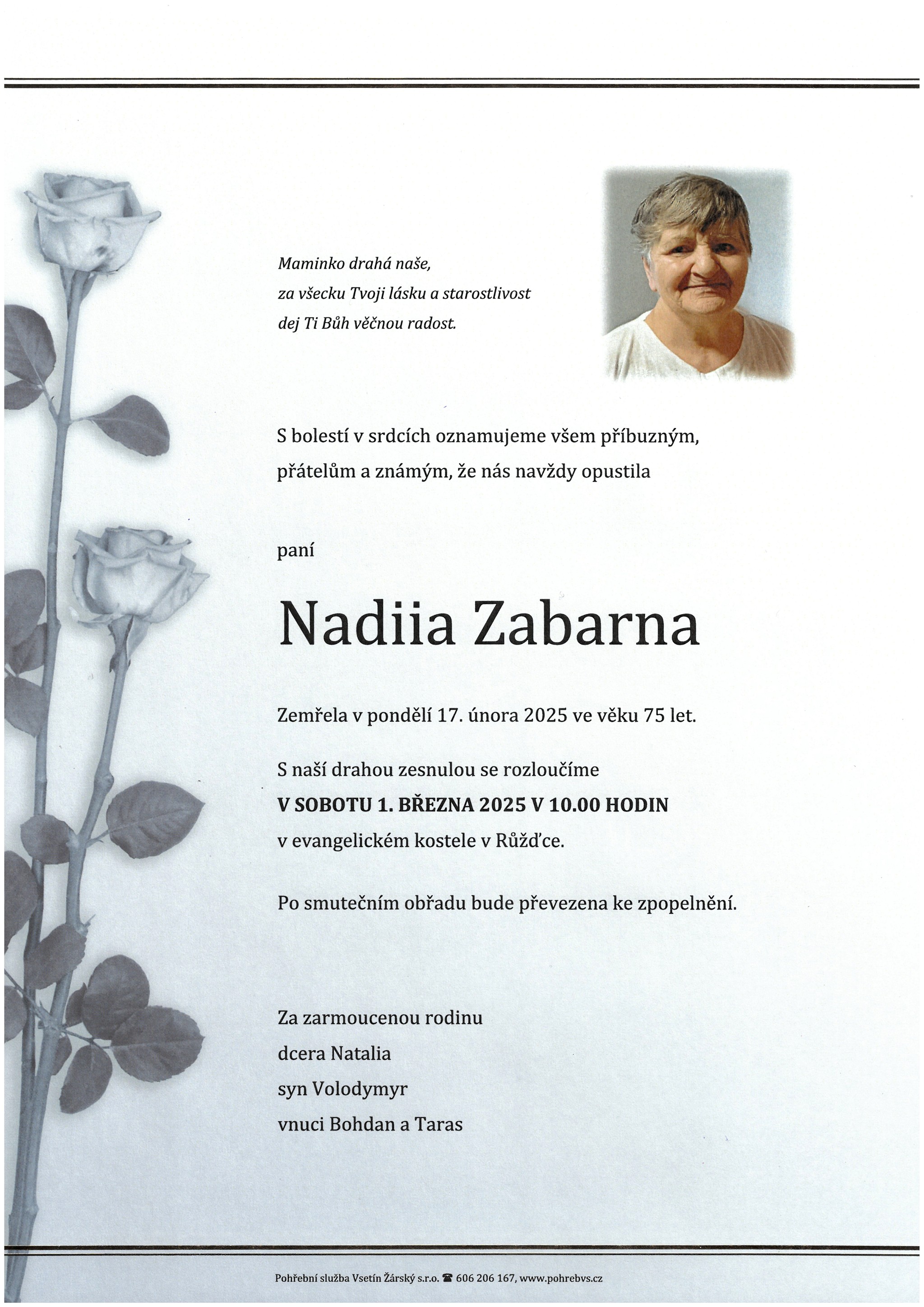 Nadiia Zabarna